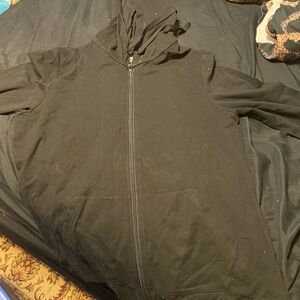 size large athletic works zip up new
